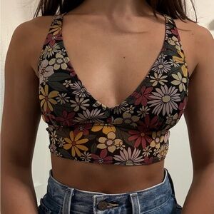 Gilly Hicks Multicolor Floral Tank Top